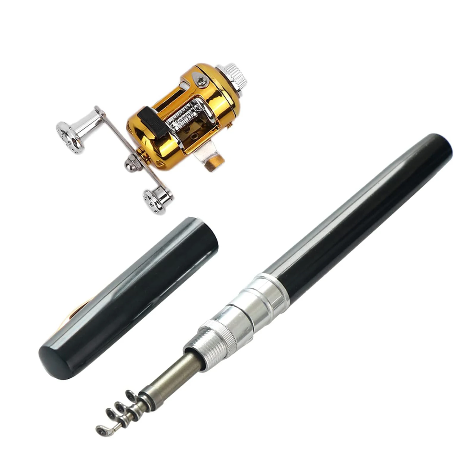 Mini Pocket Ice Fishing Rods P - Penn Reel Fierce ulasan dan harga