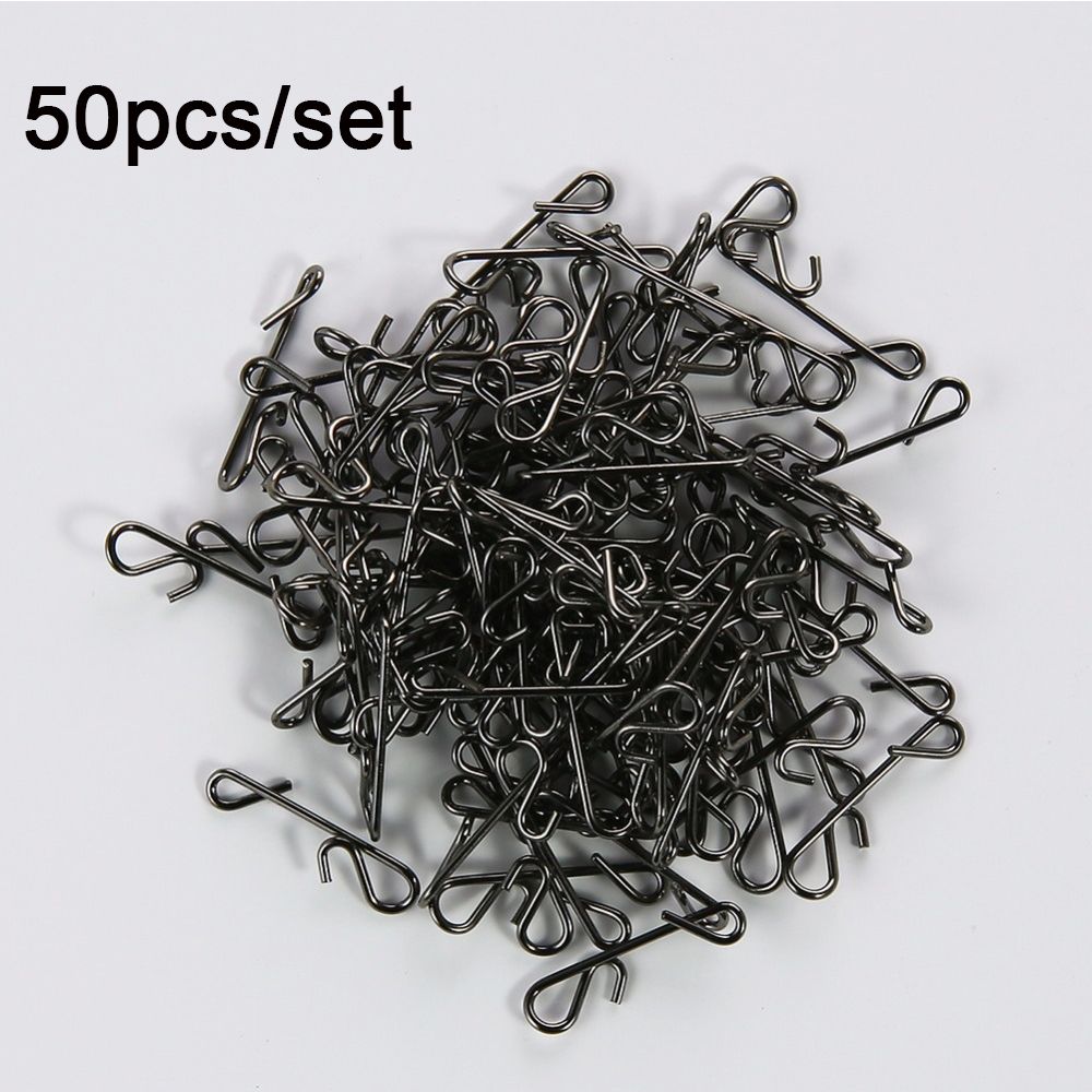 50 pcs Minfishing Fishing Snap - Monofilament Line ulasan dan harga