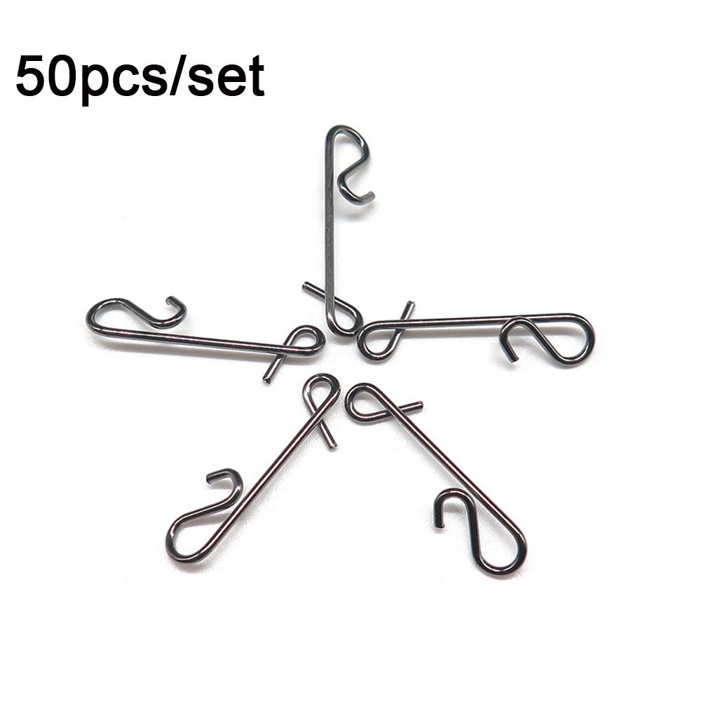50 pcs Minfishing Fishing Snap - Monofilament Line ulasan dan harga